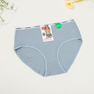 UOKIN Culotte taille haute pour femme grasse Culotte pour femme <span class=keywords><strong>mature</strong></span> Culotte XXXL pour grand-mère avec sous-vêtement pur 95% doux et respirant - Product Image 5