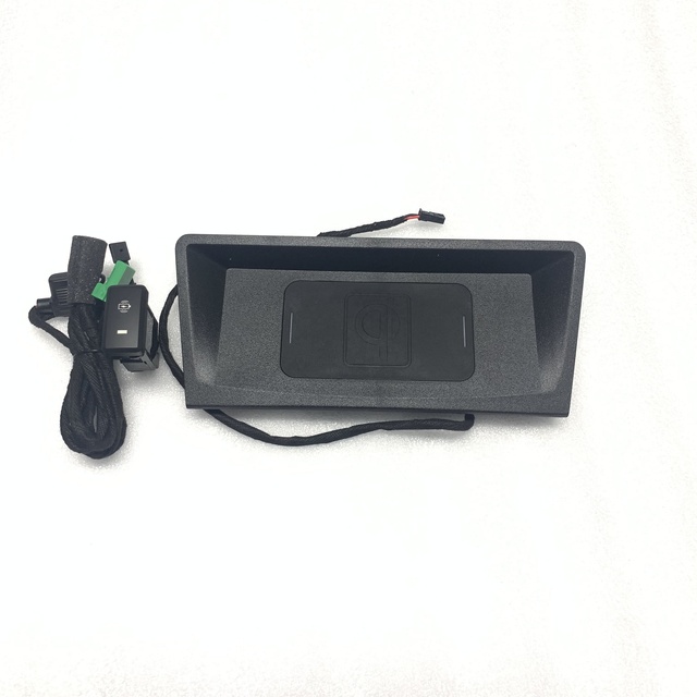 Wireless Fast Charging Car Interior Phone Holder Pad Accessories for Toyota Hilux Revo 12-24v Voltage