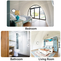 Maison de vacances de luxe avec 2 chambres, type pod, avec salle de bain