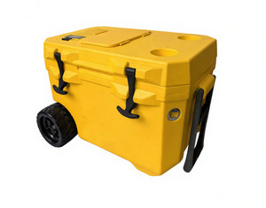 <span class=keywords><strong>Nevera</strong></span> Portátil con Ruedas de 40L, Ligera y Resistente, Rotomoldeada, Moderna, Aislada, con Altavoz Bluetooth y <span class=keywords><strong>Mesa</strong></span> Enfriadora - Product Image 6