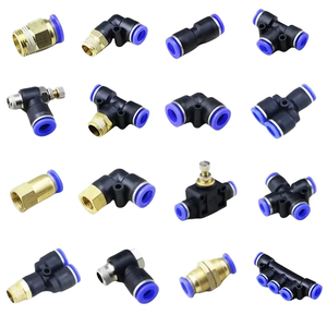 Connecteurs pneumatiques à simple touche série PB 4mm 6mm 8mm Raccords de tuyauterie à simple touche Raccords de tube <span class=keywords><strong>pneumatique</strong></span> en plastique à simple touche - Product Image 4