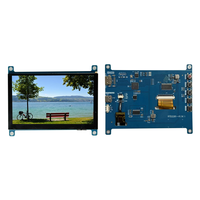 Écran LCD TFT 5 pouces 800x480 pour Raspberry Pi, module d'affichage tactile avec port HD-MI pour Raspberry Pi 5