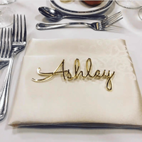 Cartes de table personnalisées en acrylique pour mariage, cartes rectangulaires avec nom, cartes de placement pour banquet, fête, décoration d'événements