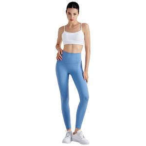 Coreano Hyosung Spandex tela personalizada gimnasio Legging venta al por mayor de las mujeres monos para Yoga - Product Image 5