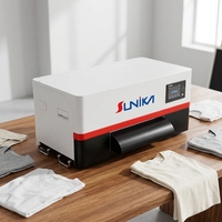 Imprimante jet d'encre DTF et UV DTF A3 double tête XP600 pour ordinateur de bureau, nouvelle machine tout-en-un pour l'impression d'étiquettes en cristal pour la personnalisation de vêtements