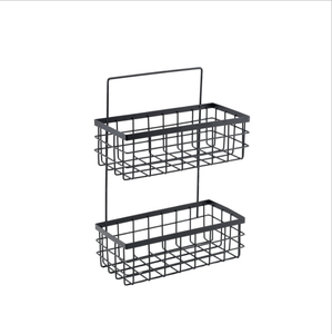 Multi-usage noir fil de fer porte-maille <span class=keywords><strong>pas</strong></span> <span class=keywords><strong>cher</strong></span> mur maison organisation de stockage rack - Product Image 4