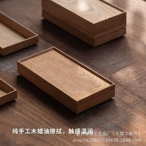 Custom Made Wooden Jewelry <b>Box</b> Rectangle Engraving General Packaging Storage For <b>Vintage</b> Ornaments Wedding Gifts - Product Image 4