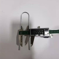 Clous de fixation pour gazon paysager, piquets de jardin en fer, clous de pelouse de 6 pouces, calibre 11, galvanisés, en forme de U, à tige lisse, haute qualité