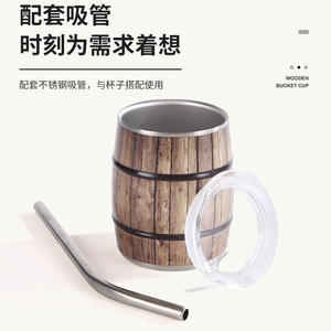 2025 Mini 3oz acero inoxidable 304 pequeña copa de vino portátil para discapacitados con pajita para acampar al aire libre y volver a la escuela nuevo - Product Image 3