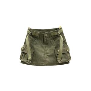 Manufacture Style personnalisé ou Logo ODM printemps et été Sexy jupes moulantes femmes <span class=keywords><strong>taille</strong></span> <span class=keywords><strong>haute</strong></span> daim sangle Sexy sac hanche Mini <span class=keywords><strong>jupe</strong></span> - Product Image 1