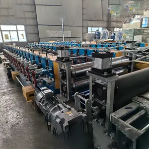 Automatic Continuous Rock Wool Sandwich Panel Machining PU Sandwich Panel Production Line