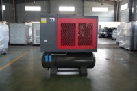 Compresseur d'air intégré ZAKF à vis, 22 kW, 30 CV, à faible consommation d'énergie et faible bruit, avec réservoir et sécheur, pour découpe laser