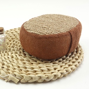 Éponge de bain ovale en jute naturelle en gros pour le soin du corps, éponge exfoliante écologique pour la douche - Product Image 3