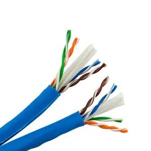 Cn oem customized microlink dual utp ftp cat6 cable network cable cat 6 Networking 8 PVC LSZH duplex ethernet lan cable