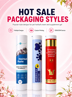 Pâte Gel Cosmétique Nutritionnelle en Gros 120ml Emballage Tube Aluminium-Plastique Écologique Bouchon à Vis Impression UV Couleur Personnalisée