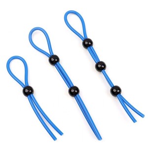 3 pièces/ensembles Anneau de verrouillage du sperme masculin, anneau de retard d'éjaculation, anneau de pénis de retard - Product Image 6