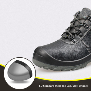 High Quality S3 SRC Slip Resistance Breathable Leather <strong>Waterproof</strong> Steel Toe Mid-Cut Work Safety <strong>Shoes</strong> for Men <strong>Women</strong> - Product Image 4