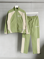 Conjunto Deportivo Personalizado de Alta Calidad, Chaqueta y Pantalones con Franjas Laterales, Traje Deportivo para Hombre, Chaqueta con Cierre de 2 Piezas