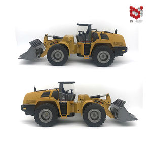 <span class=keywords><strong>HUINA</strong></span> <span class=keywords><strong>1583</strong></span> 1:14 22 canaux RC alliage Bulldozer modèle télécommande chargeuse sur pneus camion Construction camion voiture avec lumière et son - Product Image 2