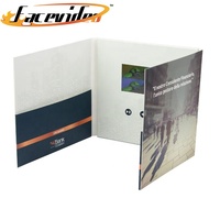 Vente directe usine : Fournitures de papeterie créative, Carte vidéo brochure LCD 7 pouces pour salutations professionnelles et envoi postal