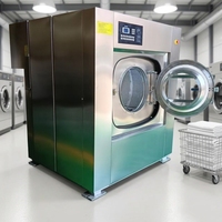 50KG Touch Screen Controlled Equipment Industrial Washing Machine High Output for Community Laundry Room