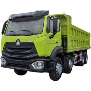 Camión SINOTRUK HOWO 30 TONS HOMAN TIPPER DUMP Euro 2 Diesel 8x4 Rueda motriz Segmento de camión pesado usado - Product Image 2