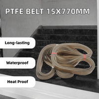 Bande de scellement en PTFE résistante aux hautes températures pour machine de scellement, scelleuse à bande continue