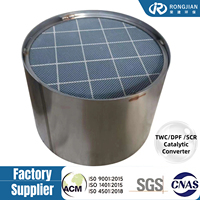 Filtro de Partículas Diésel OEM con Carcasa Metálica Resistente a la Corrosión, Conjunto de Catalizador DPF para Vehículos Comerciales