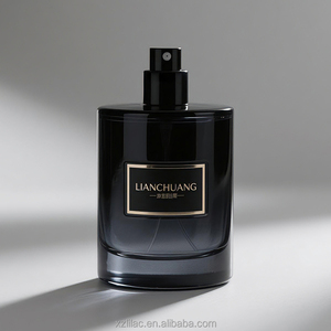 New Product <strong>Explosion</strong> 50ml Luxury <strong>Perfume</strong> Bottle with Box Customized Colors for Round Glass <strong>Perfume</strong> Bottles - Product Image 2