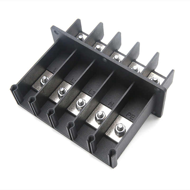 High Current Spring Type Feed through Panel Mount Terminal Block for ...