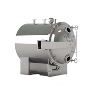 Máquina secadora de bandeja de vacío de alimentos de cilindro de la serie YZG de pequeña escala para levadura