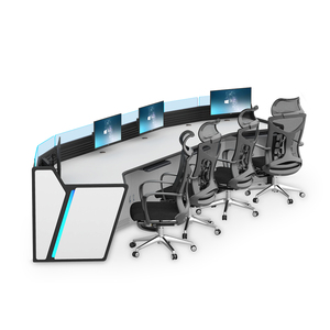 Consola de Monitoreo Moderna y Ecológica de Acero Laminado en Frío para Centros Comerciales y Supermercados, Estación de Trabajo de 600 mm de Ancho, Duradera y Multifuncional para Escuelas - Product Image 1
