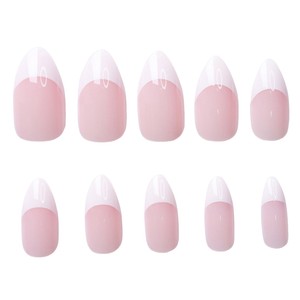 Venta al por mayor 120 piezas 240 piezas 360 piezas prediseñadas prensa en las uñas cortas ovaladas de <span class=keywords><strong>Ballet</strong></span> uñas postizas desnudas puntas de uñas de Gel suave con caja - Product Image 5