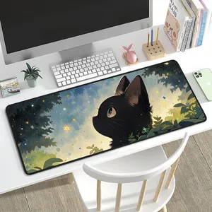 Wholesale Anti-slip Extended Waterproof Computer Gaming Mouse Pads Custom Large Sublimation Rubber Gaming Keyboard Mat MousePads