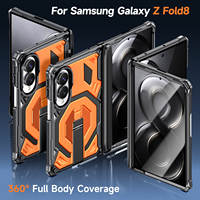 Étuis de téléphone robustes et résistants pour Samsung Z Fold 8 Ultra Flip 7, antichoc, avec support magnétique caché