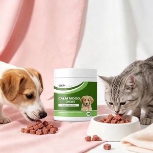 Friandises calmantes nutritionnelles pour animaux de compagnie en gros de l'usine OEM – Favorise la relaxation, complément pour chiens, soutien immunitaire et allergique - Product Image 5