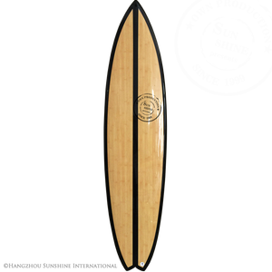 Tabla de Surf Epoxy Wood Funboard, Tabla de Surf Epoxy Woody Fish Tail SH-505-ES7 - Product Image 3