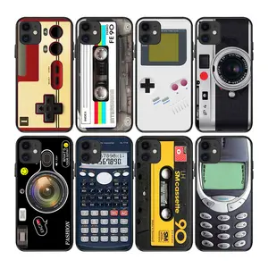 TPU Print Retro Camera New For iPhone Case For iPhone 13 Case For iPhone Case 14 Pro Max XR XS