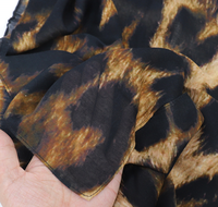 Hijab en Rayonne Modal Premium à Motif Imprimé, Foulard Musulman Fluide et Élégant, Voile Islamique pour Cou, Mode Pudique