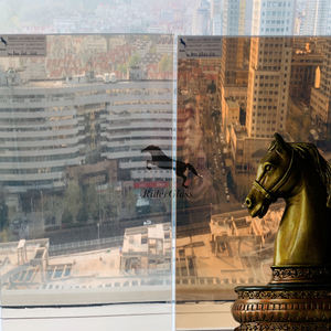 Verre flotté réfléchissant teinté Bronze Euro (doré) accrédité CE - Product Image 4