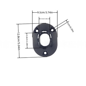 Pièces détachées pour motos, protection anti-brûlure d'échappement, compatible avec Honda PCX160, modification de la protection anti-brûlure d'échappement, capot arrière - Product Image 2
