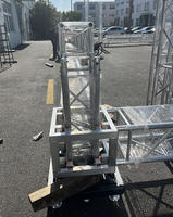 Scène de concert mobile en alliage d'aluminium pour DJ, remorque podium, accessoires d'affichage pour événements