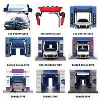 Système de lavage de voiture électrique portable sans contact, machine de lavage automatique sans balais à laser, équipement de nettoyage des roues