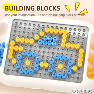 Amusant famille Parent enfant interactif bloc de construction Table à dessin ensemble lettre <span class=keywords><strong>arabe</strong></span> <span class=keywords><strong>classique</strong></span> jouet éducatif pour enfant apprentissage 2025 - Product Image 4