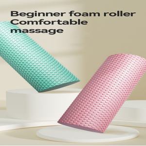 Rouleau en mousse EVA pour la relaxation musculaire, massage à points flottants lisses, yoga, pilates, équilibre, durable, écologique, imperméable, relaxation - Product Image 4