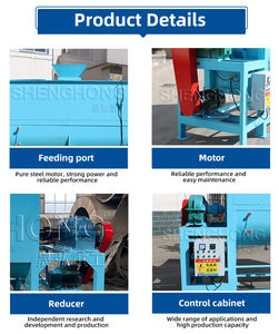 Gübre karıştırma makinesi büyük kapasiteli gübre mikser yatay karıştırma makinesi - Product Image 4