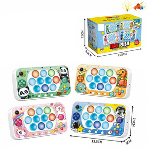 Console de <span class=keywords><strong>jeu</strong></span> éducative Quick Push, jouet de défi de pression à niveaux pour enfants - Product Image 1