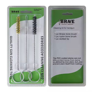 Kit d'outils multifonctionnels pour le nettoyage de tuyaux et de canalisations extérieures, brosses en laiton et en nylon, léger (59g) pour une maintenance de précision - Product Image 1