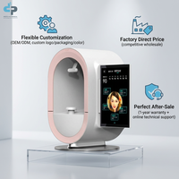 Analyseur de peau portable de bureau AI, appareil pour mesurer l'hydratation, l'huile, l'élasticité et les pores du visage, usage professionnel à domicile, commercial, salon de beauté