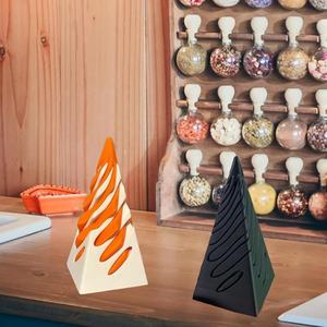 Pirámide Passthrough Escultura 3D Pirámide imposible Passthrough Escultura Pirámide egipcia Estatua Mini modelo Estatuilla - Product Image 3